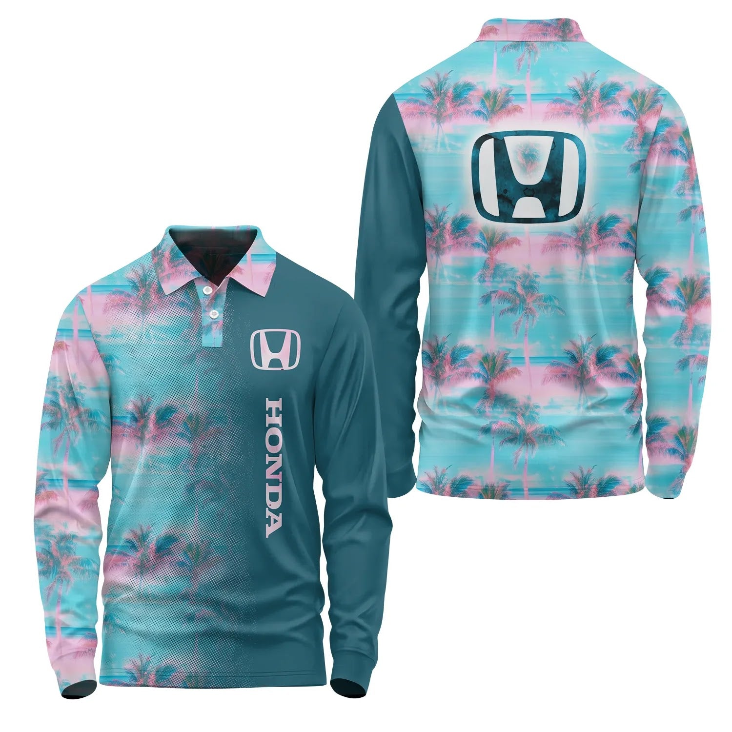 Honda Long Sleeve Polo SHW058
