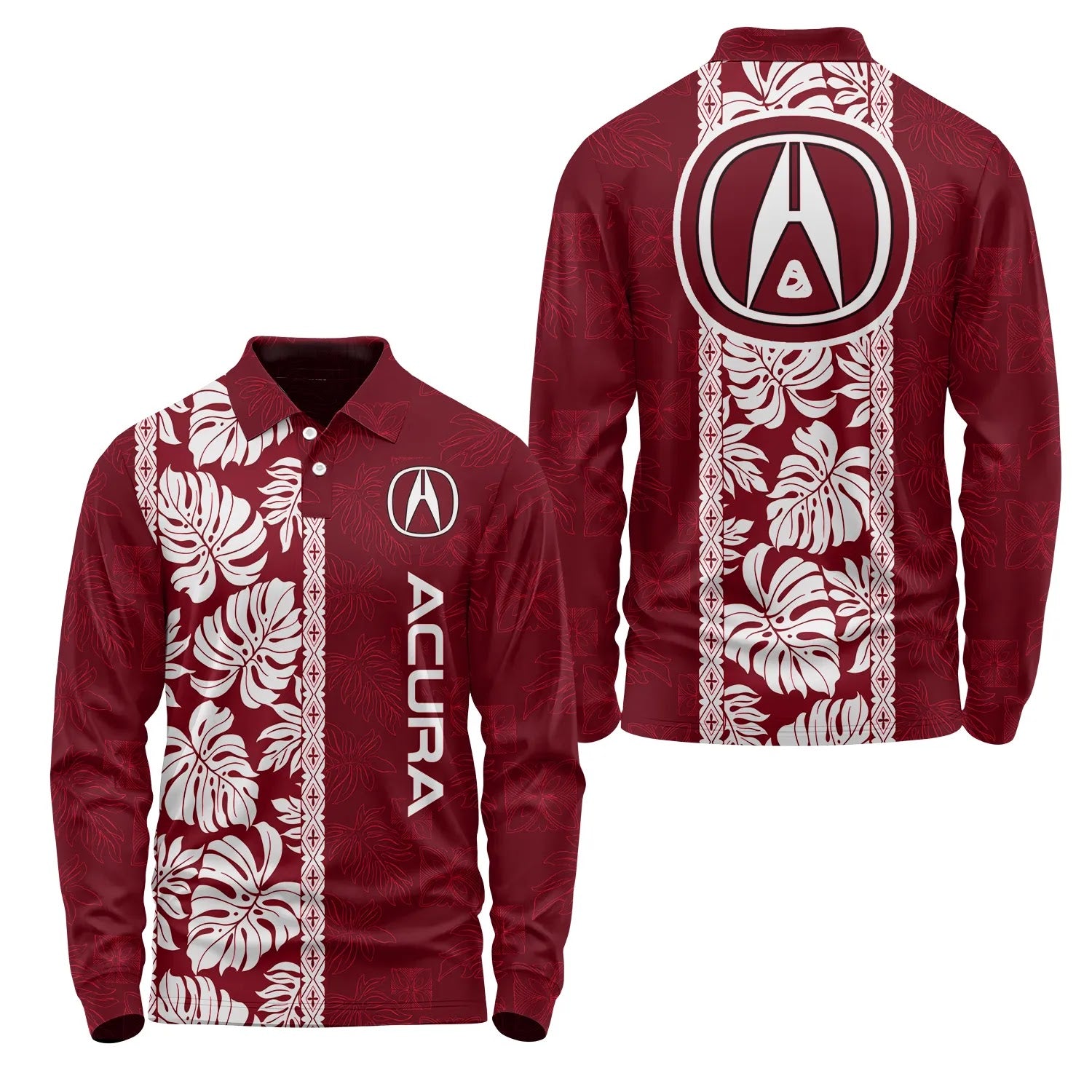 Acura Long Sleeve Polo SHW046