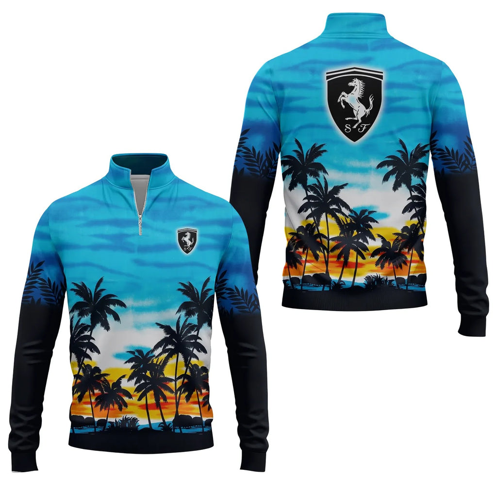 Ferrari Quarter-zip Pullover SHW051