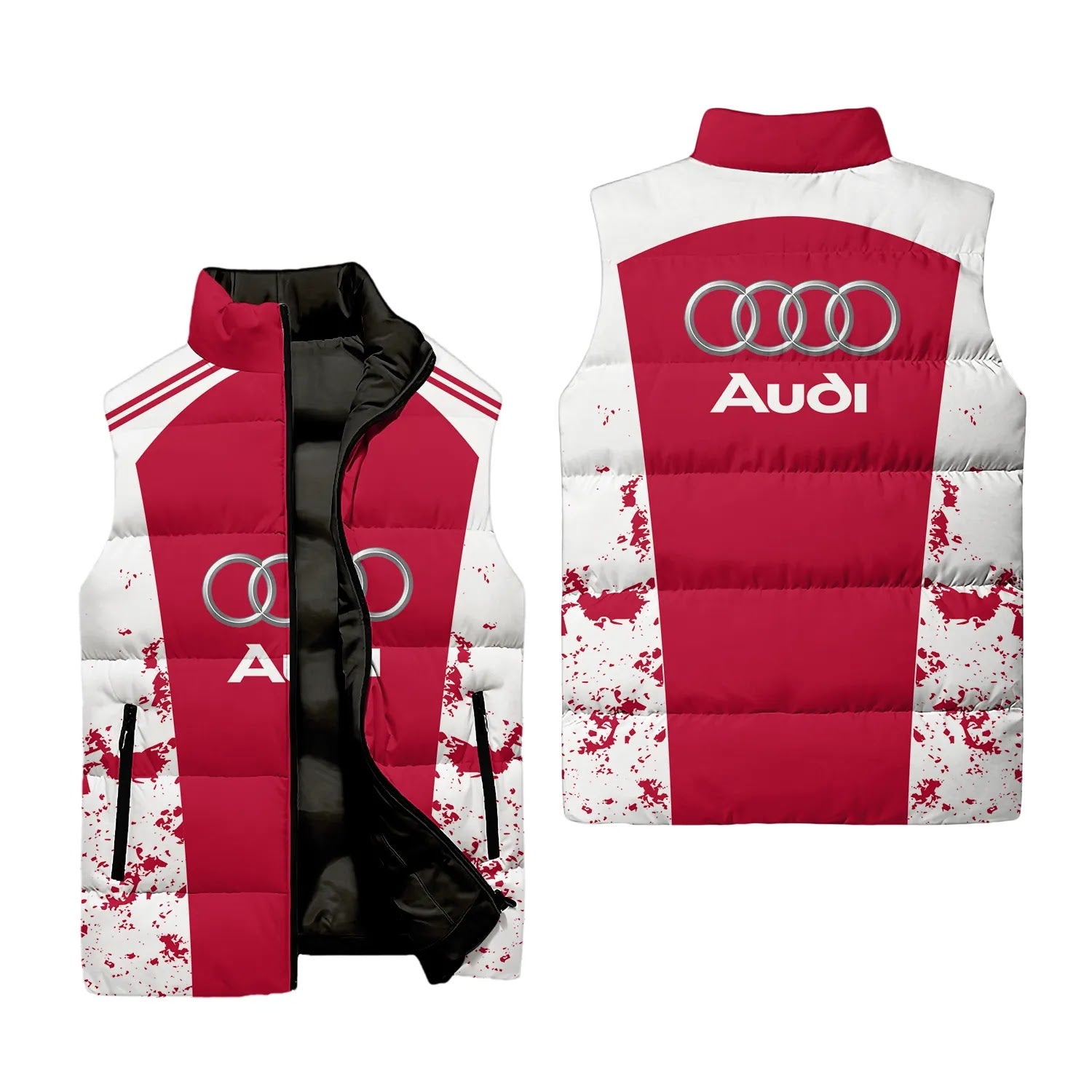Audi Sleeveless Puffer Jacket SC089