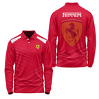 Ferrari Long Sleeve Polo SC082