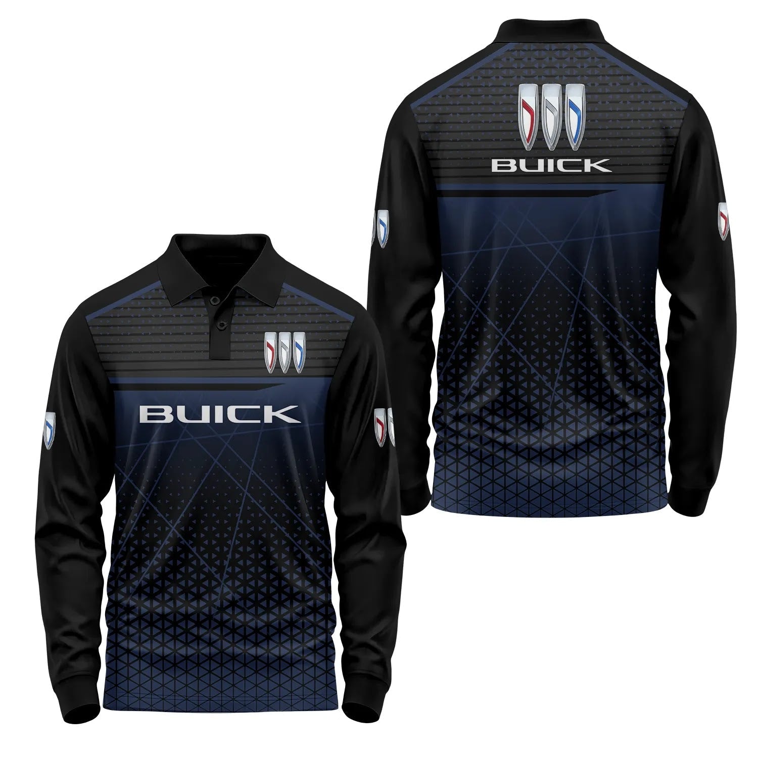 Buick Long Sleeve Polo SC047
