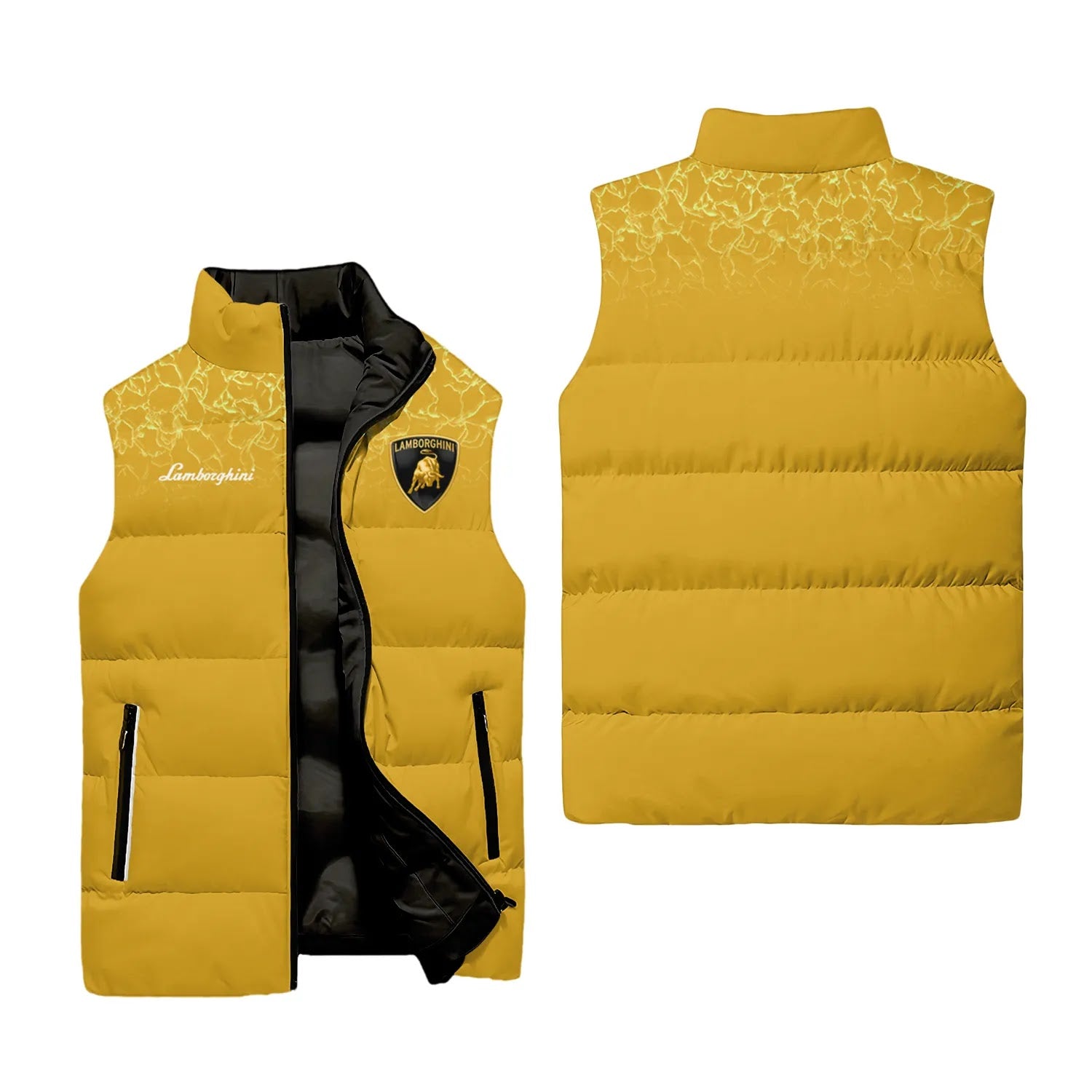 Lamborghini Sleeveless Puffer Jacket SC108
