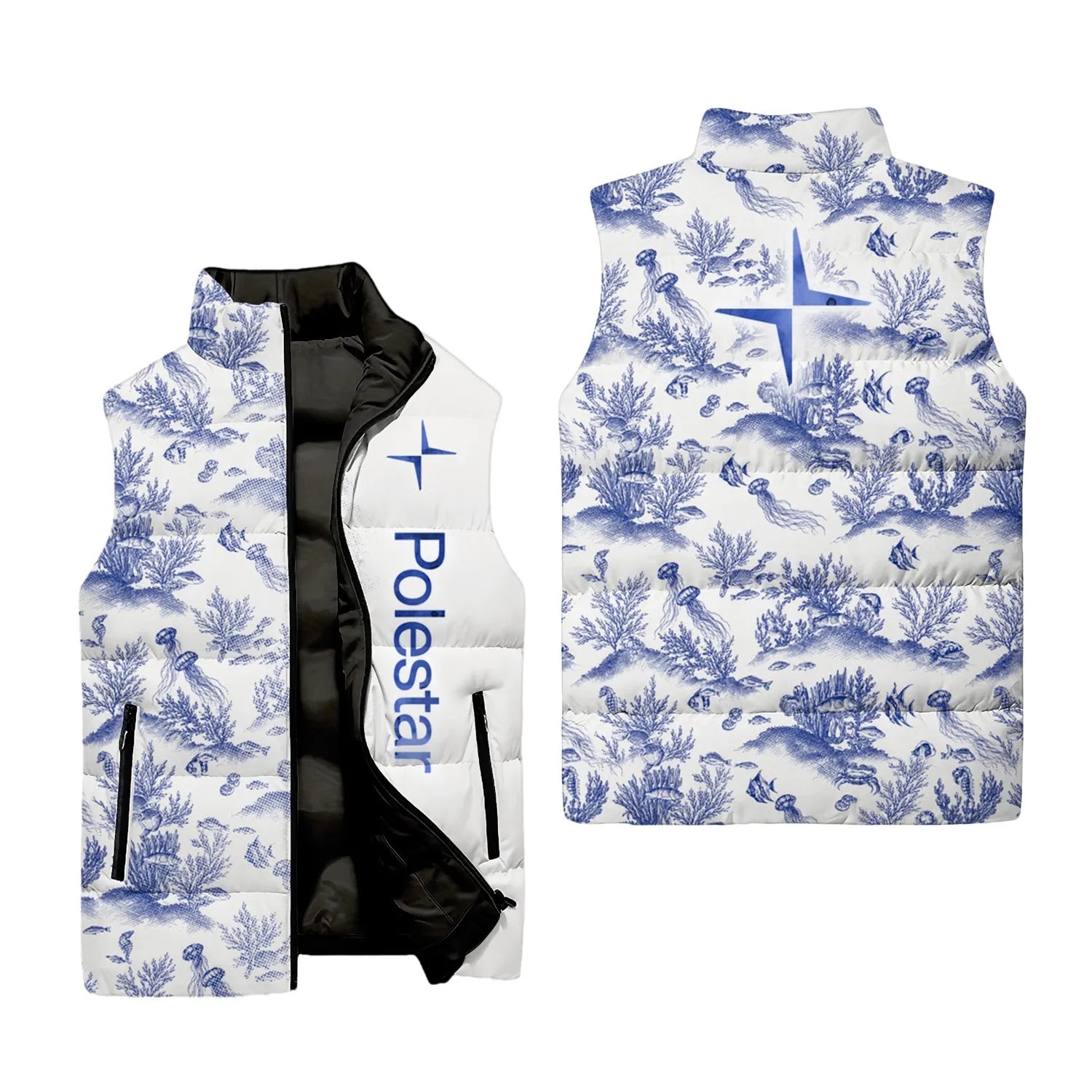 Polestar Sleeveless Puffer Jacket SHW009