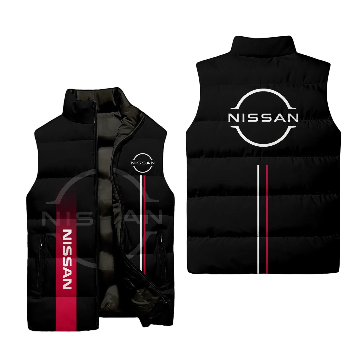 Nissan Sleeveless Puffer Jacket SC077