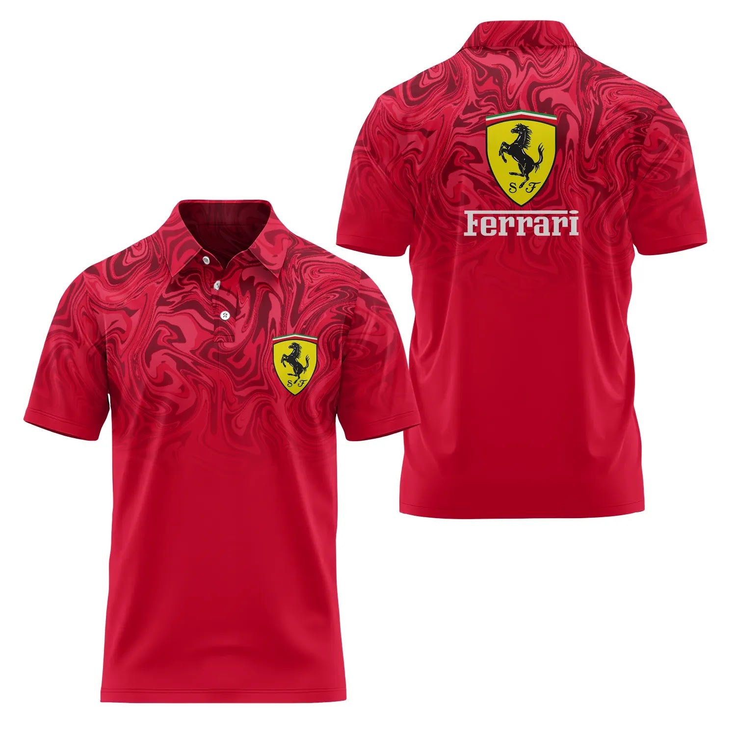 Ferrari Short Sleeve Polo SC091