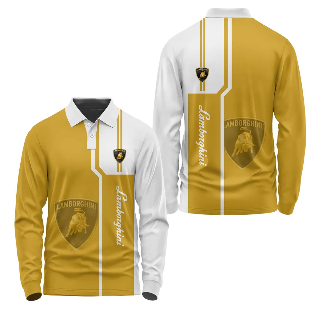 Lamborghini Long Sleeve Polo SC064
