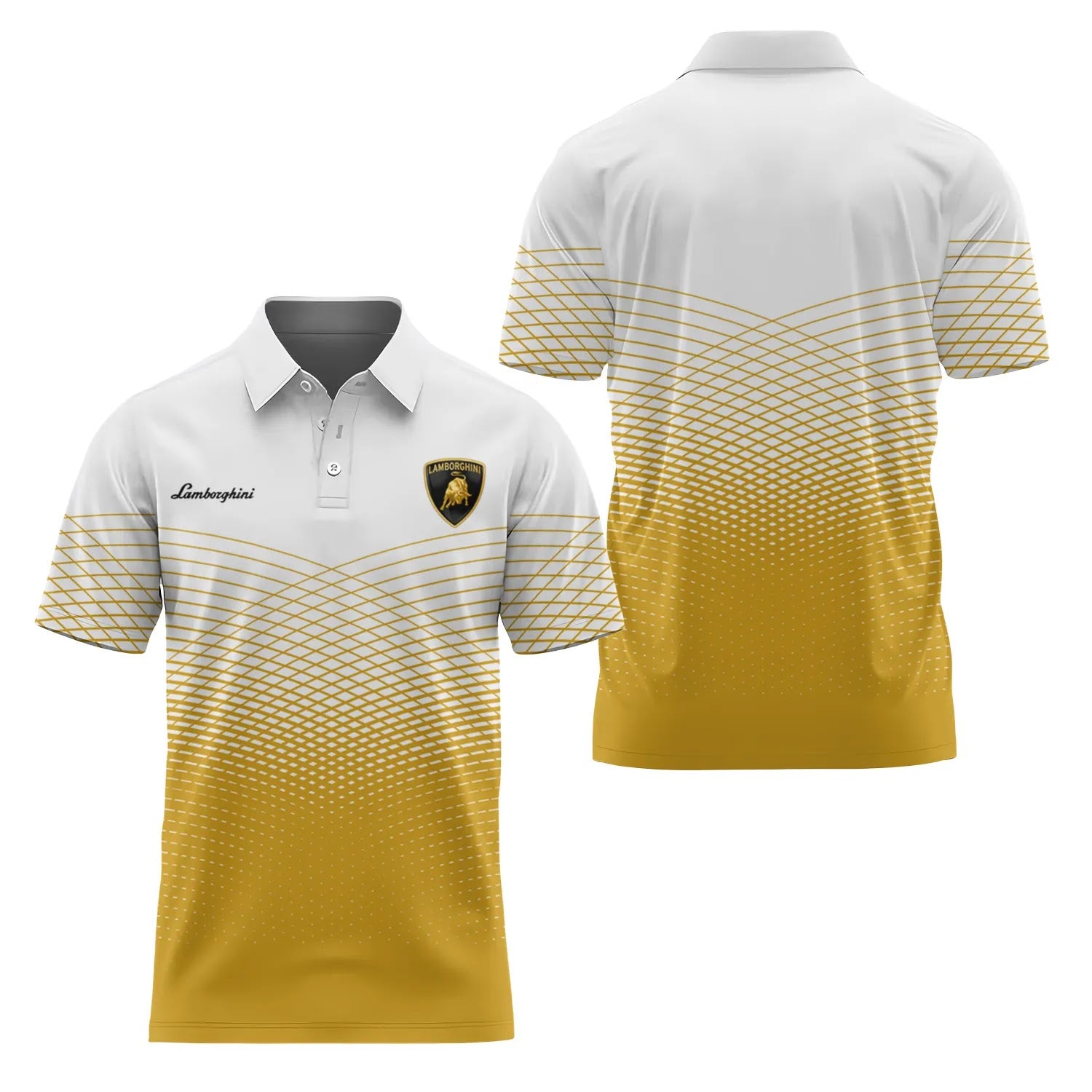 Lamborghini Short Sleeve Polo SC109