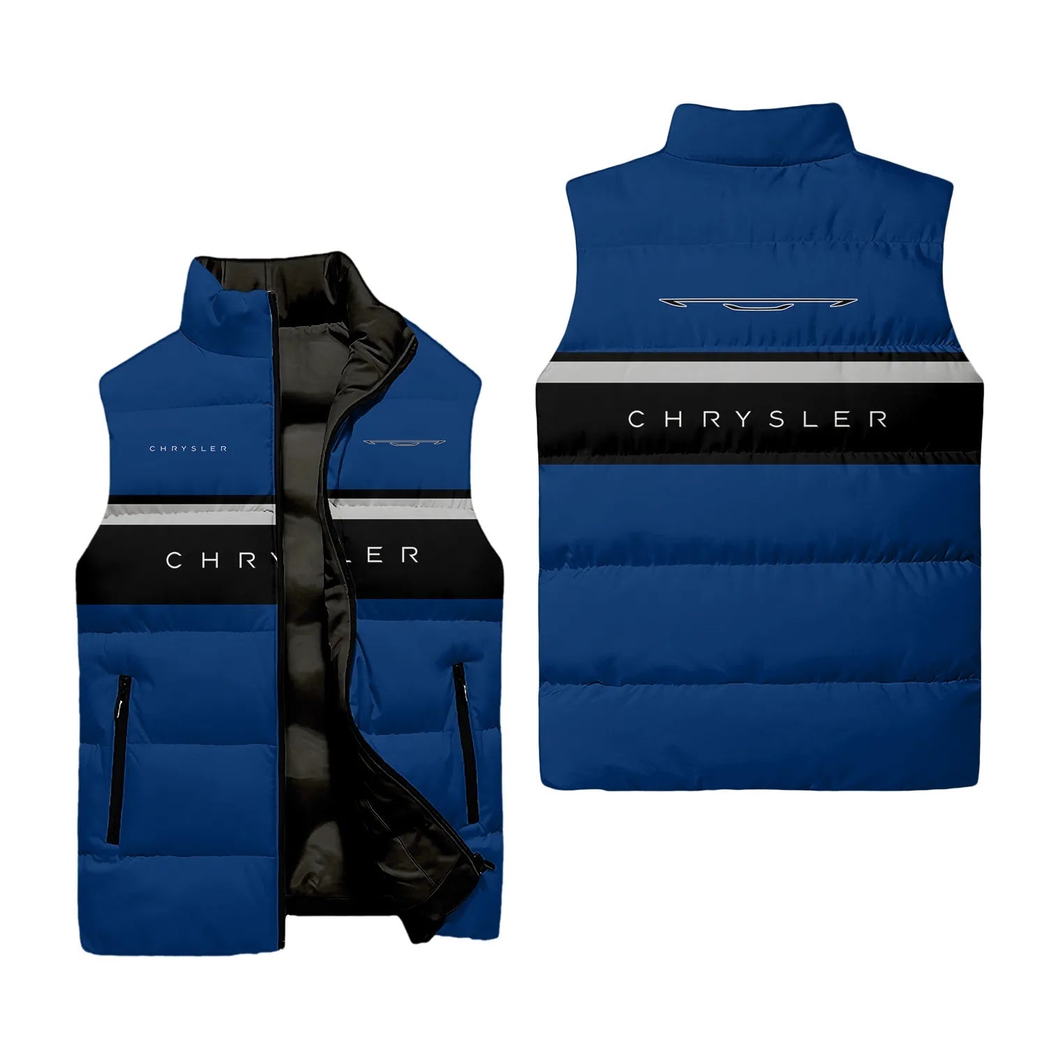 Chrysler Sleeveless Puffer Jacket SC051
