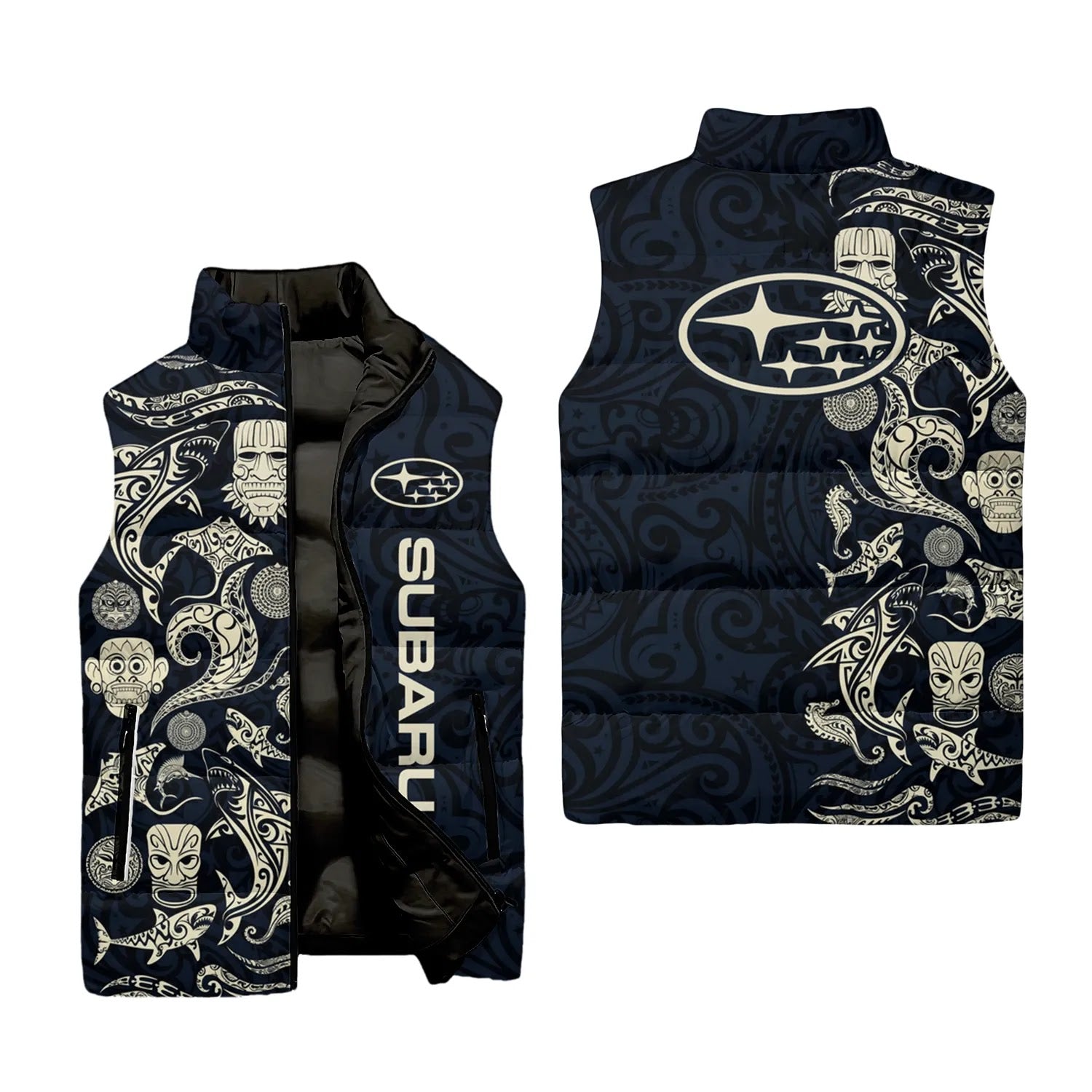 Subaru Sleeveless Puffer Jacket SHW033