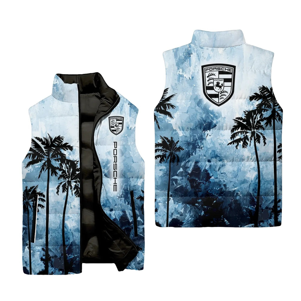 Porsche Sleeveless Puffer Jacket SHW034