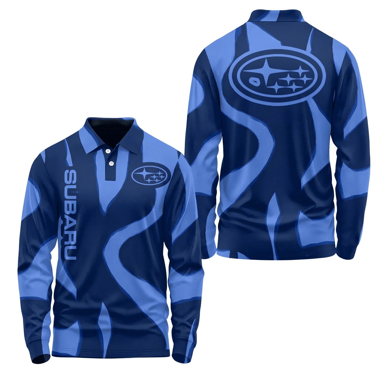 Subaru Long Sleeve Polo SHW068