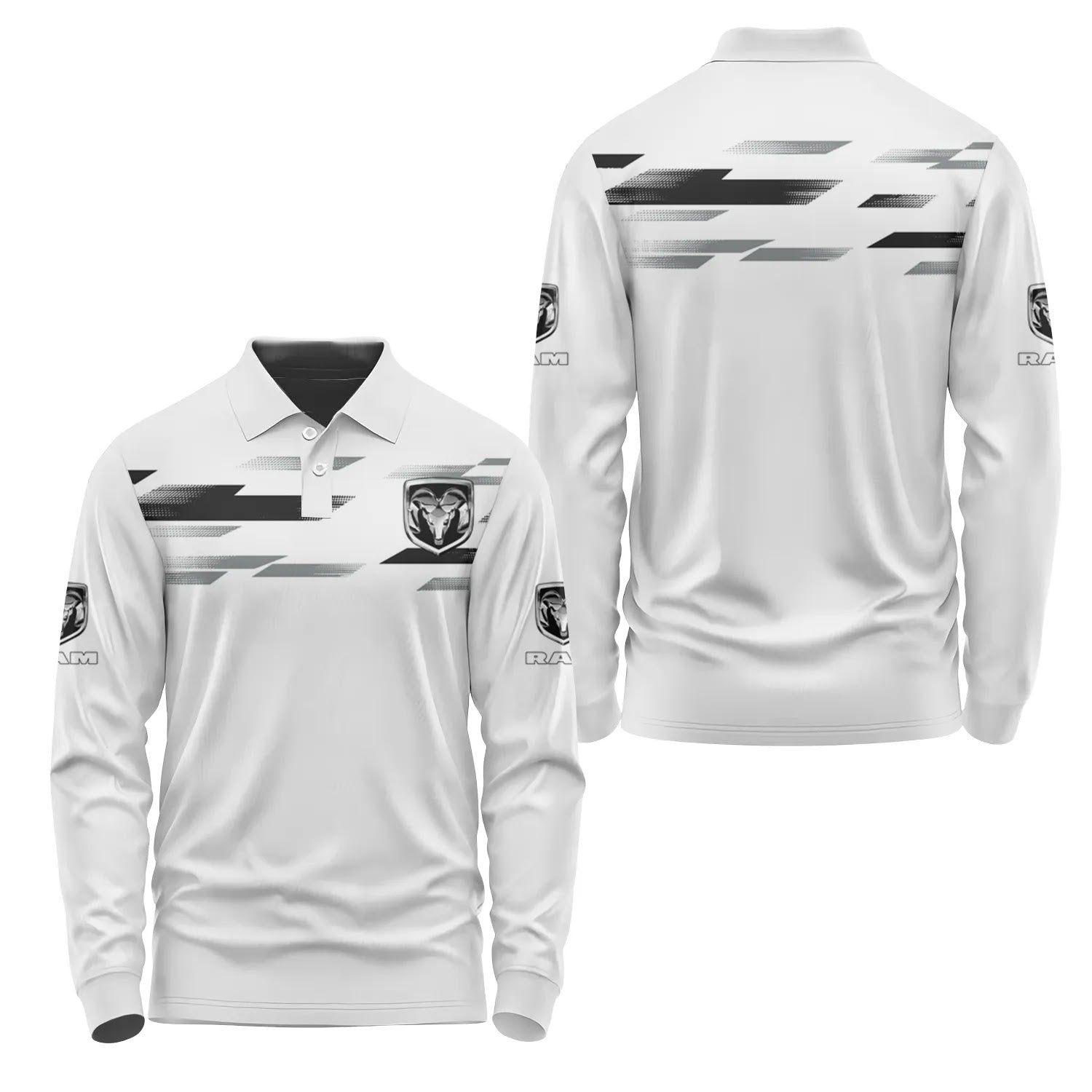 Ram Long Sleeve Polo SC100-2