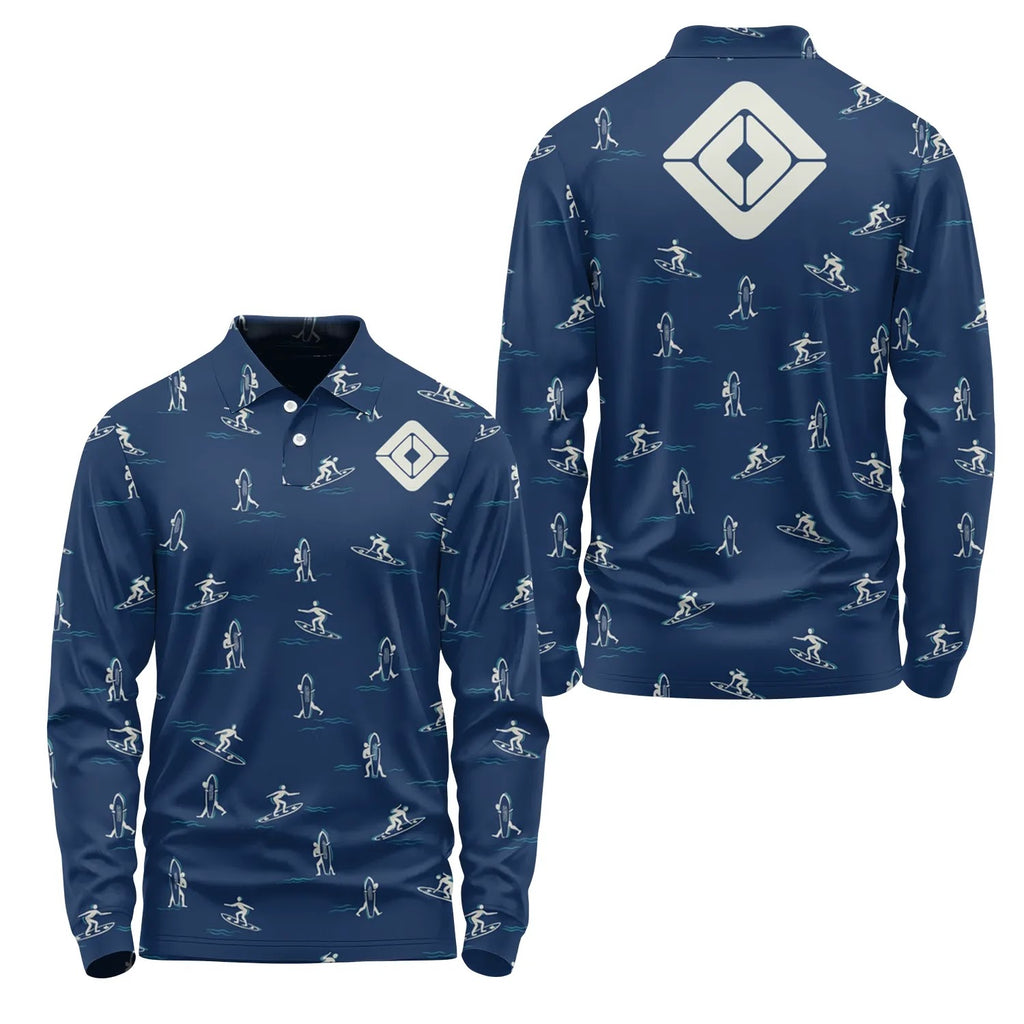 Rivian Long Sleeve Polo SHW011