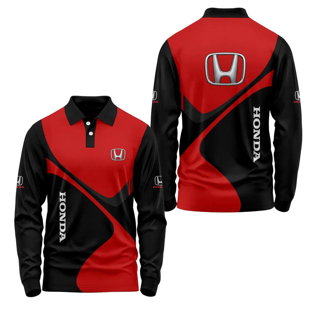 Honda Long Sleeve Polo SC058