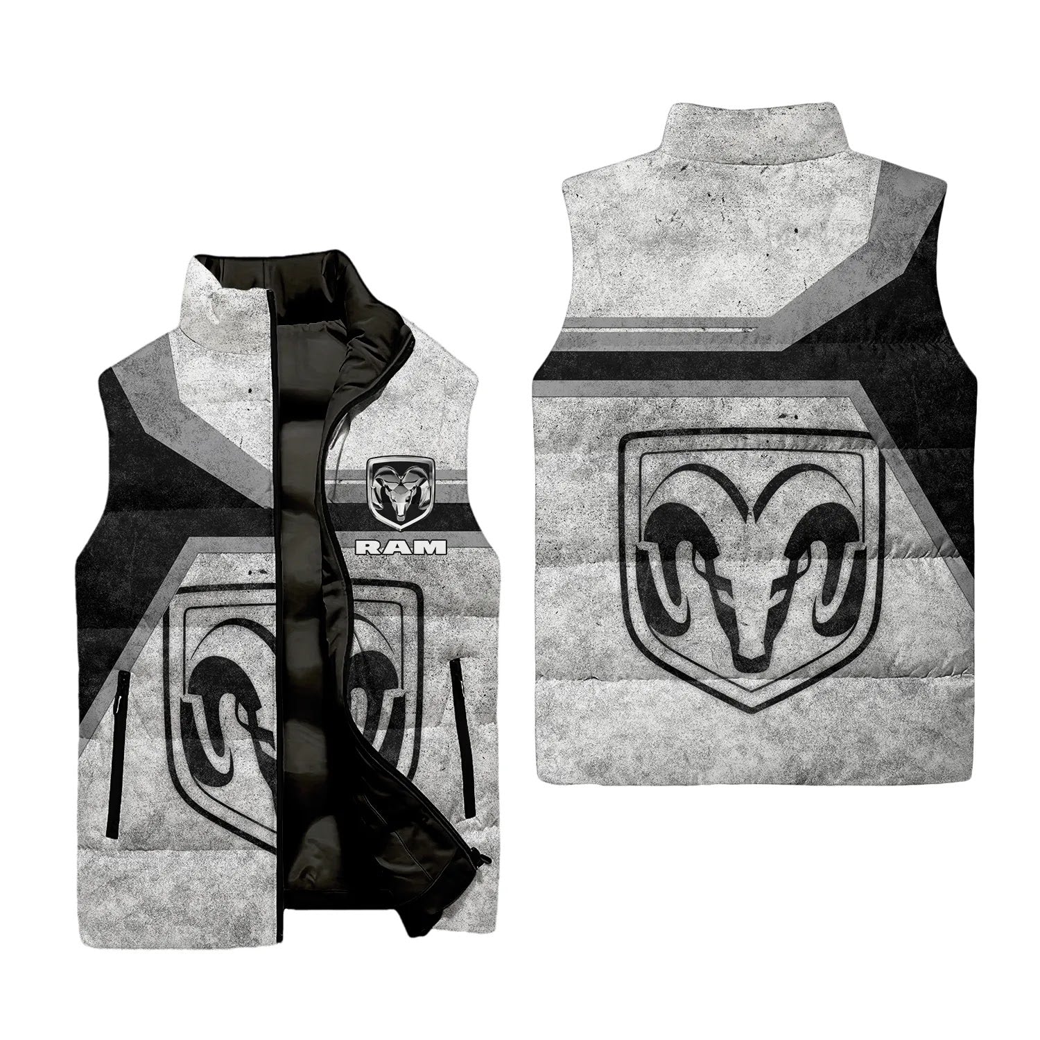 Ram Sleeveless Puffer Jacket SC086