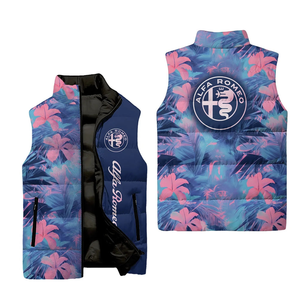 Alfa Romeo Sleeveless Puffer Jacket SHW054