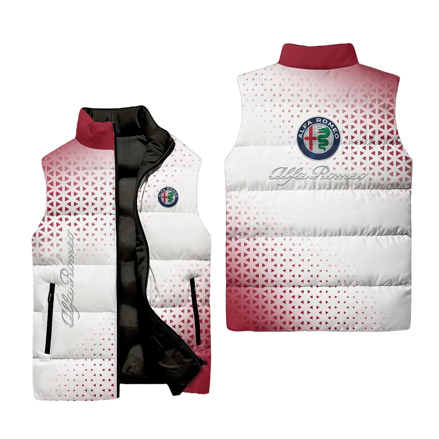 Alfa Romeo Sleeveless Puffer Jacket SC079