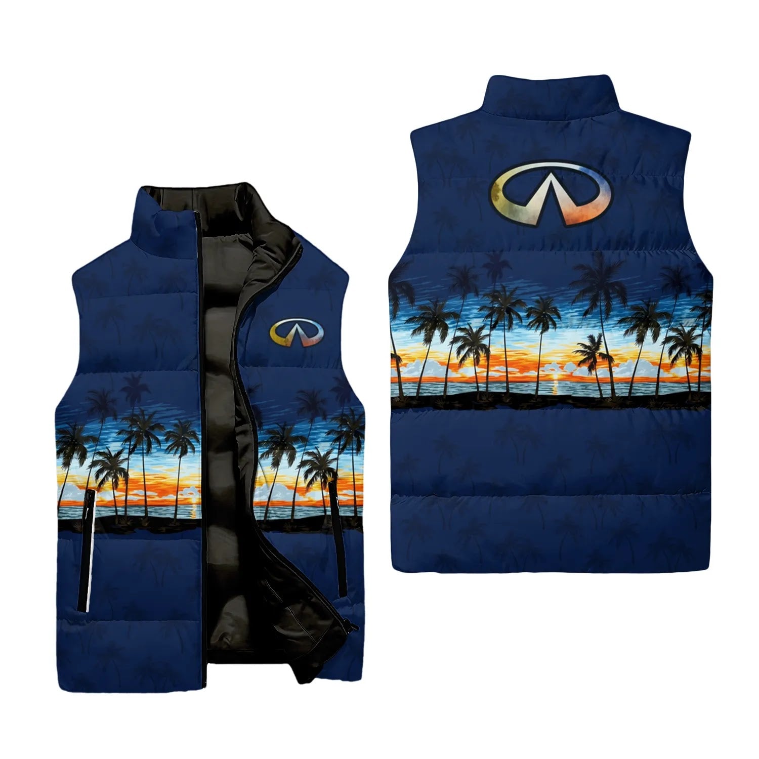 Infiniti Sleeveless Puffer Jacket SHW017