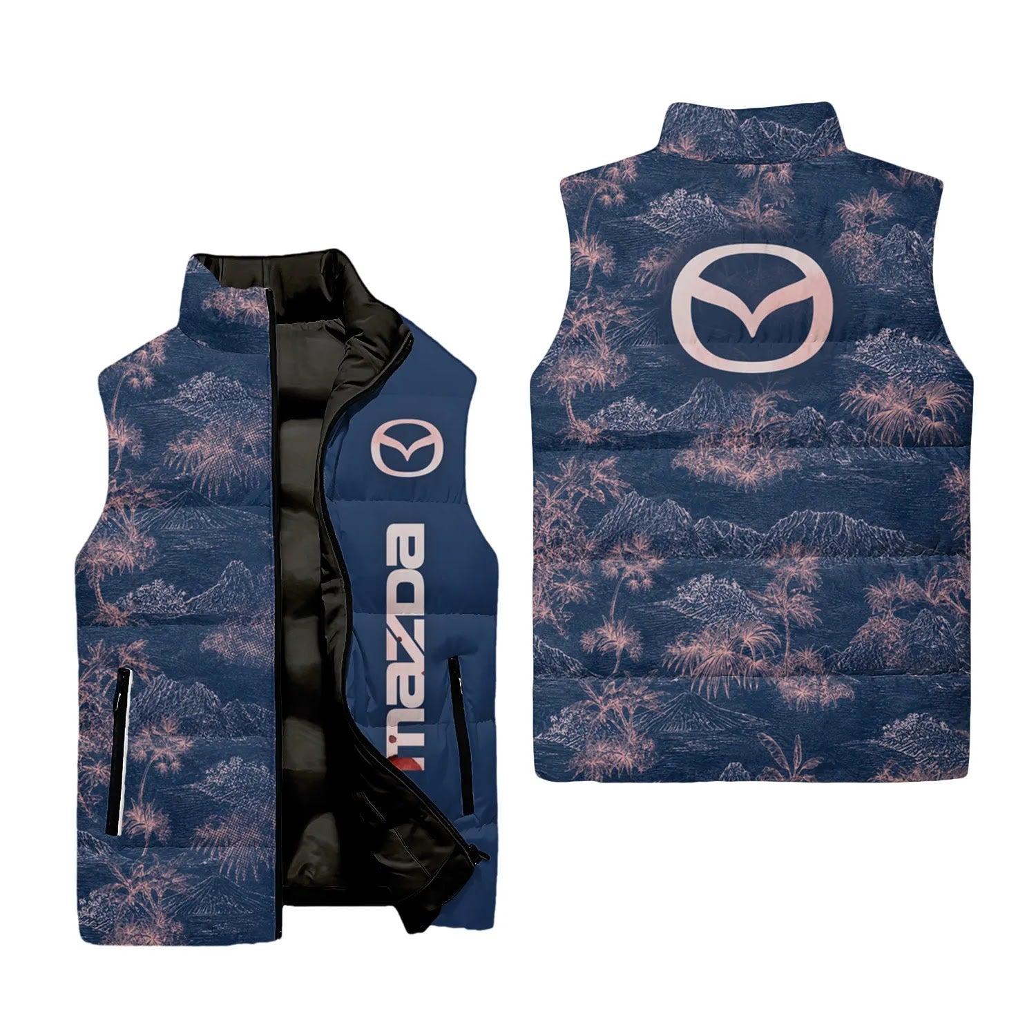 Mazda Sleeveless Puffer Jacket SHW007
