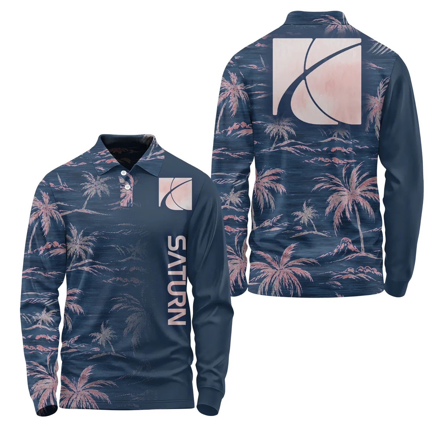 Saturn Long Sleeve Polo SHW013