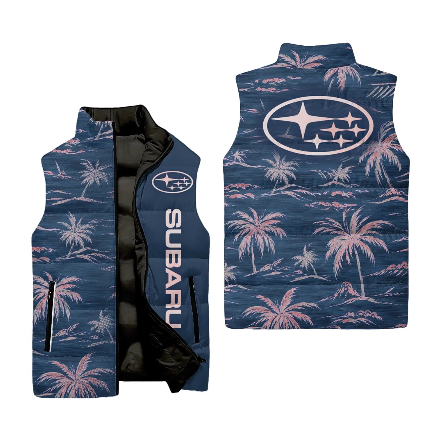 Subaru Sleeveless Puffer Jacket SHW013