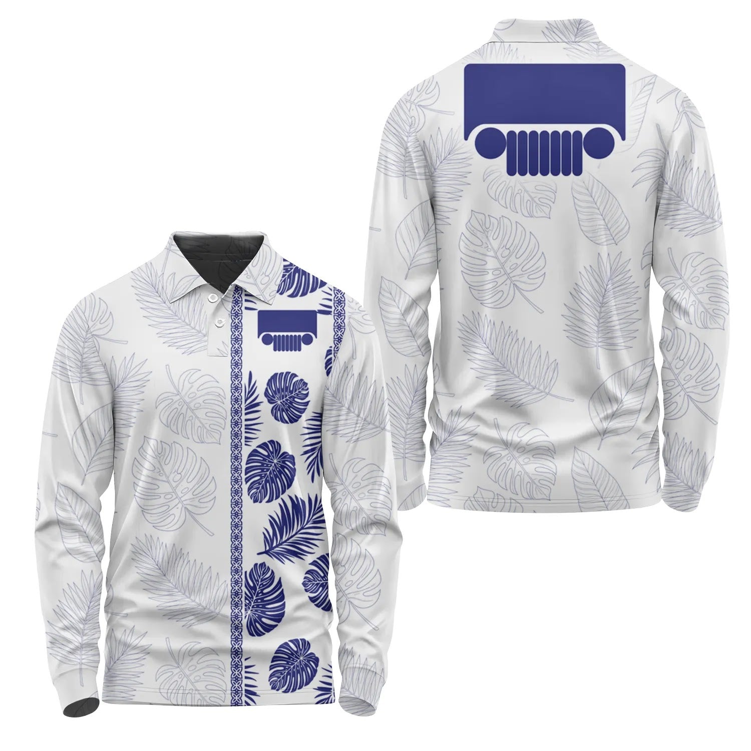 Jeep Long Sleeve Polo SHW023