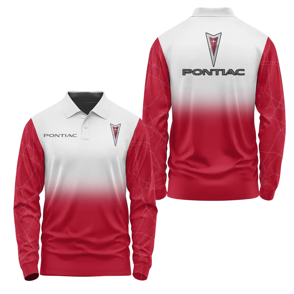 Pontiac Long Sleeve Polo SC120