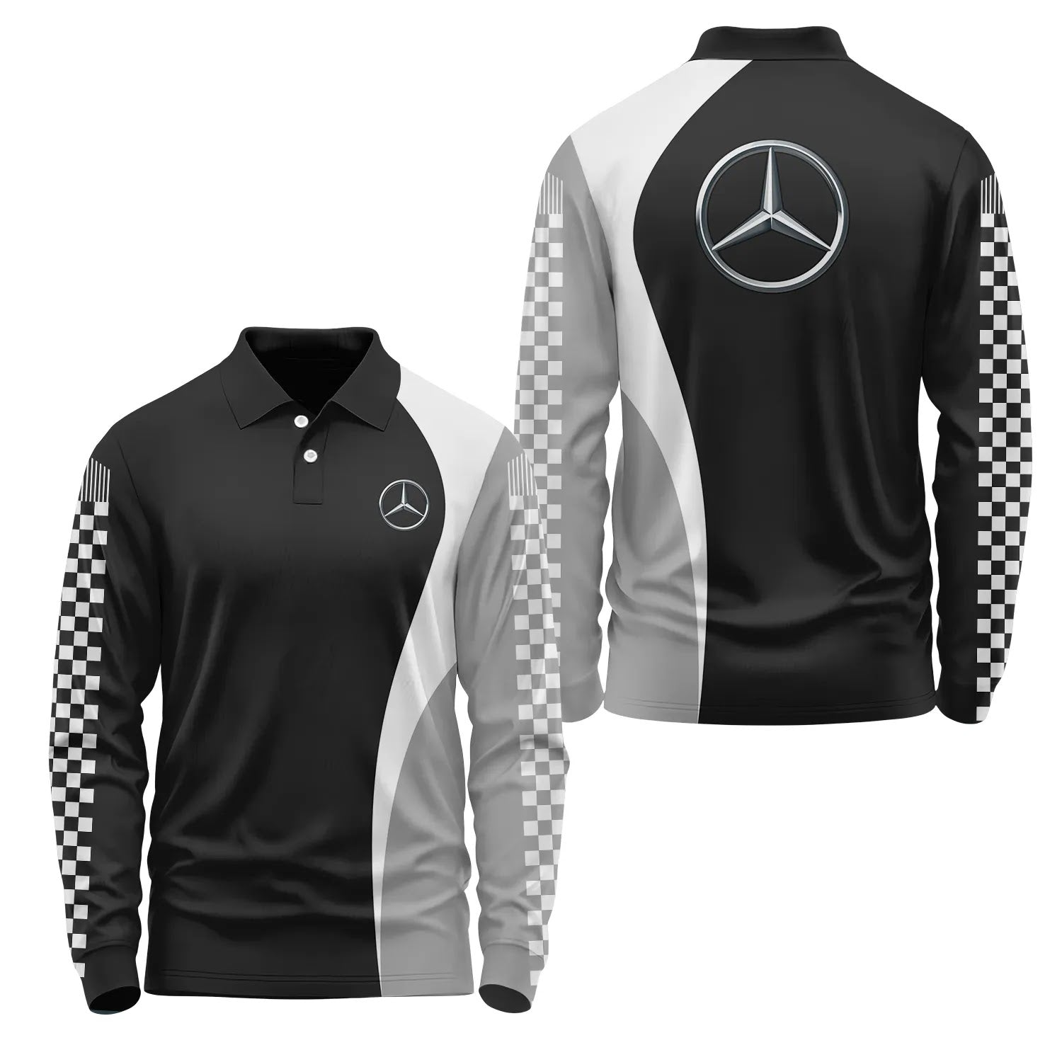 Mercedes-Benz Long Sleeve Polo SC073