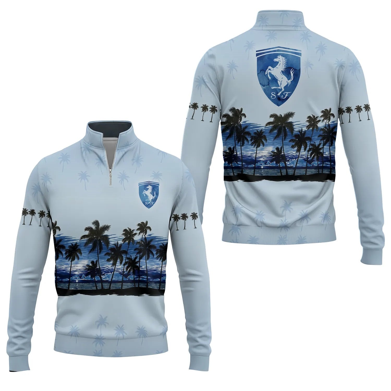 Ferrari Quarter-zip Pullover SHW016
