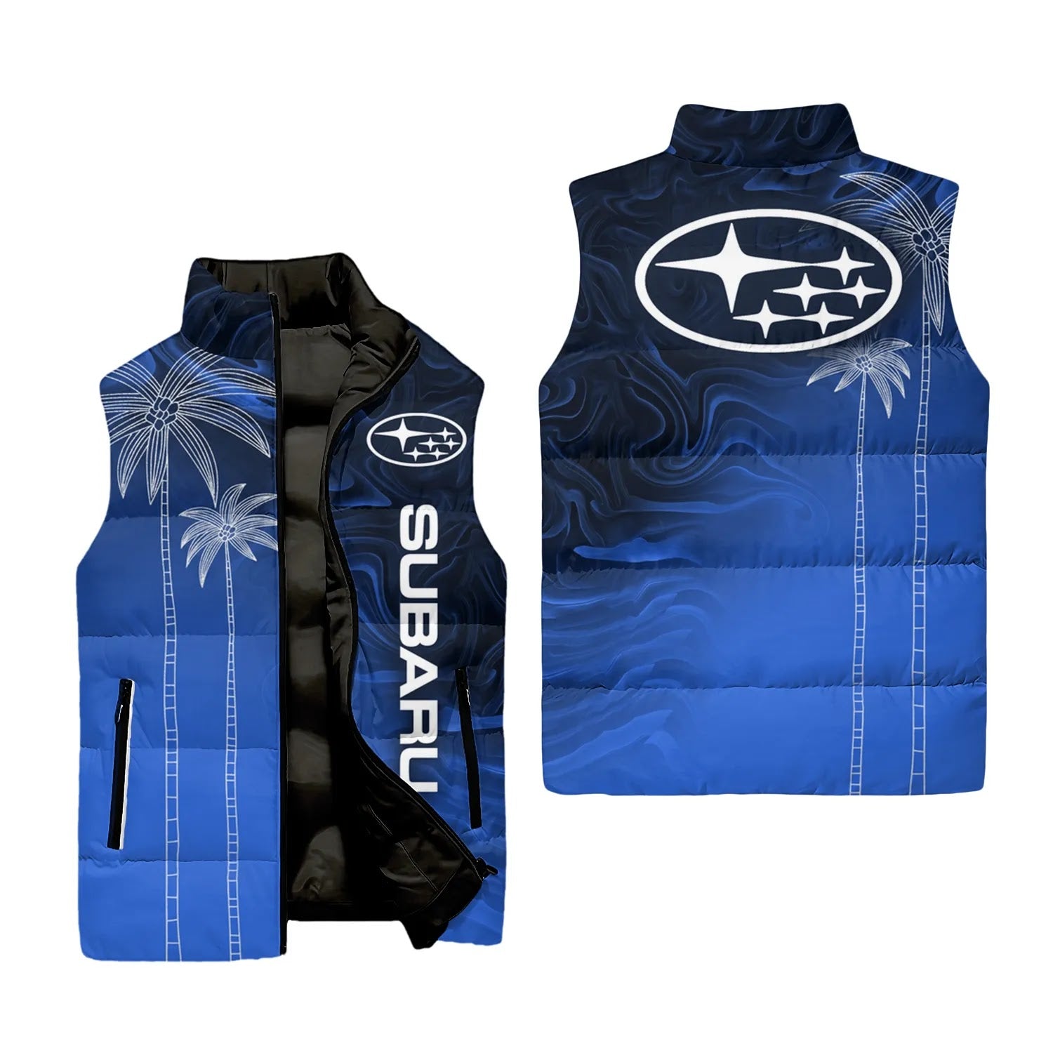 Subaru Sleeveless Puffer Jacket SHW070
