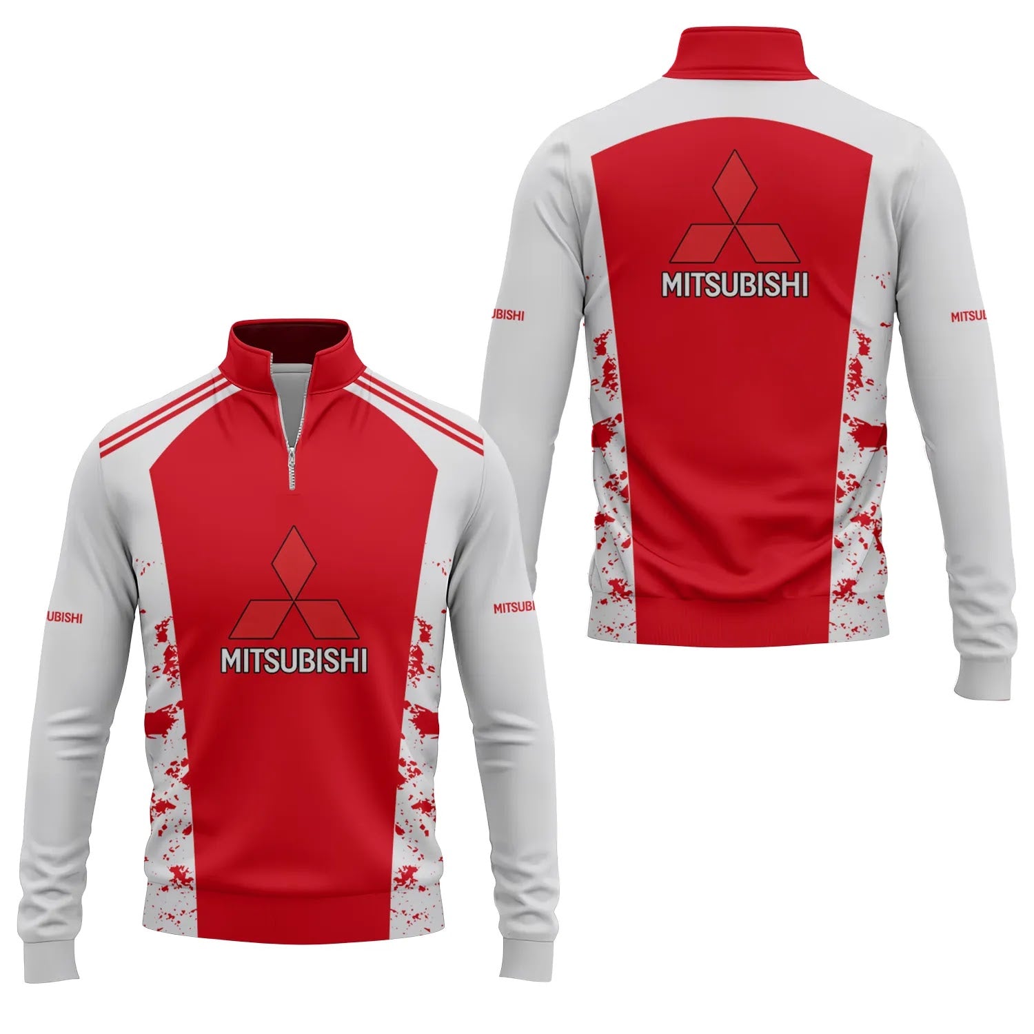 Mitsubishi Quarter-zip Pullover SC089