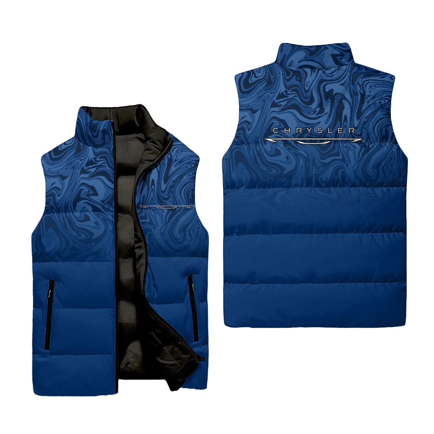 Chrysler Sleeveless Puffer Jacket SC091