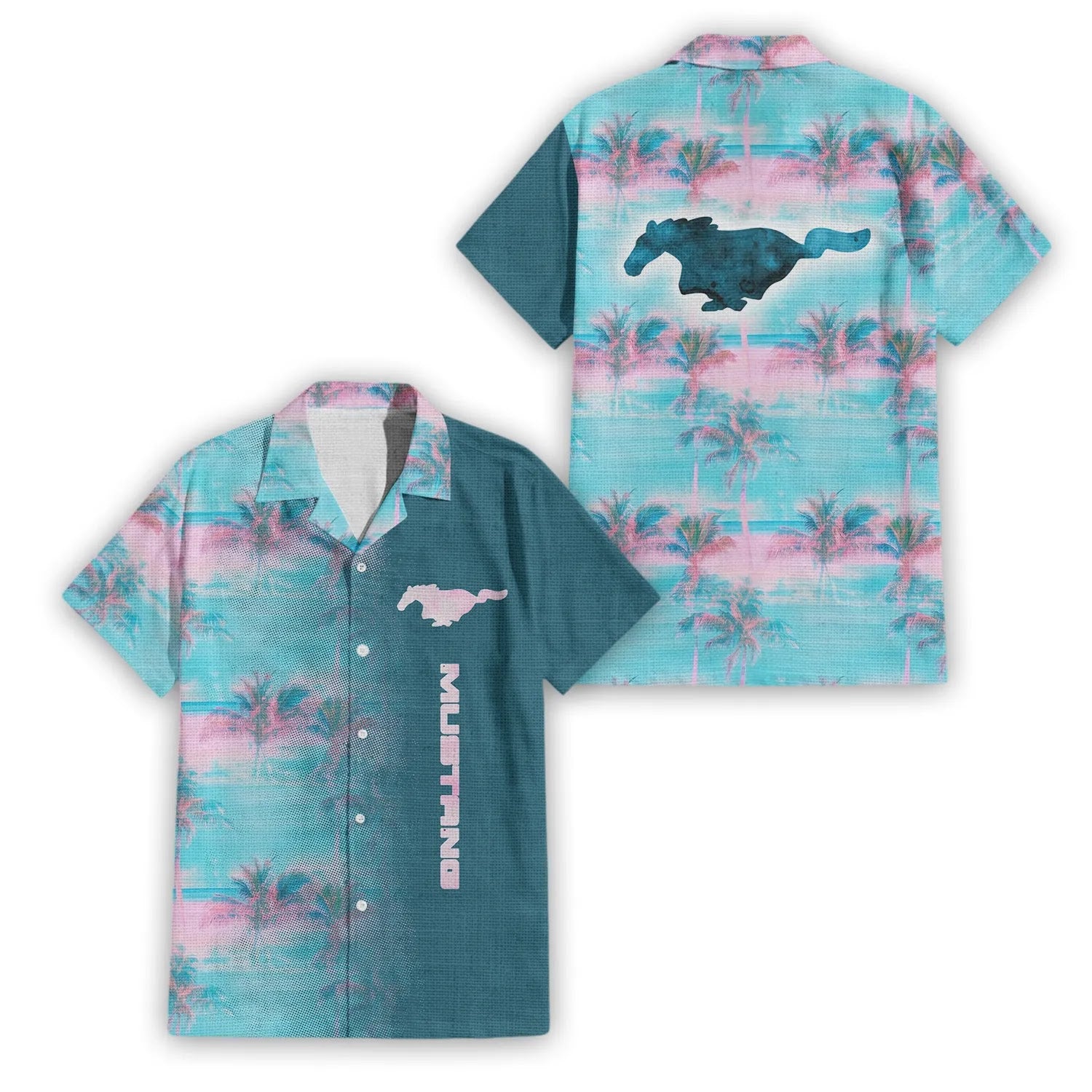 Ford Mustang Premium Hawaiian Shirt SHW058