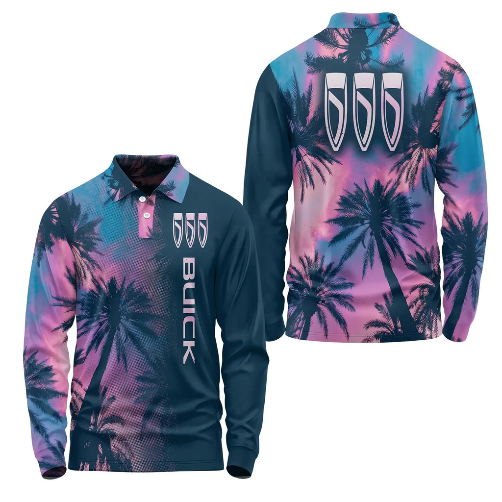 Buick Long Sleeve Polo SHW030