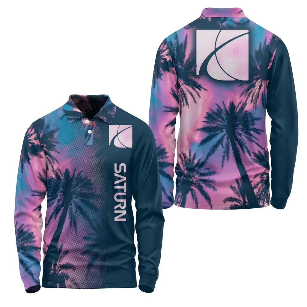 Saturn Long Sleeve Polo SHW030