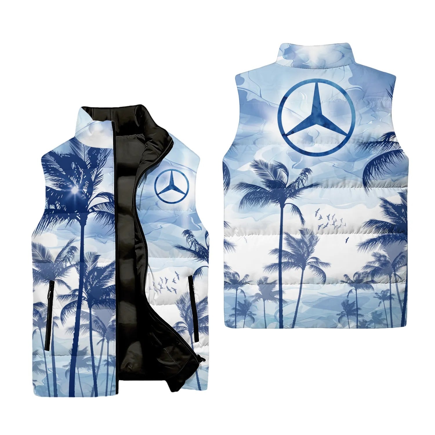 Mercedes-Benz Sleeveless Puffer Jacket SHW004