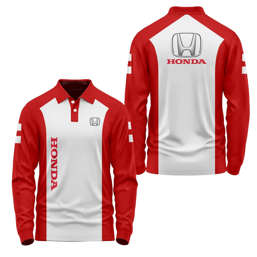 Honda Long Sleeve Polo SC078