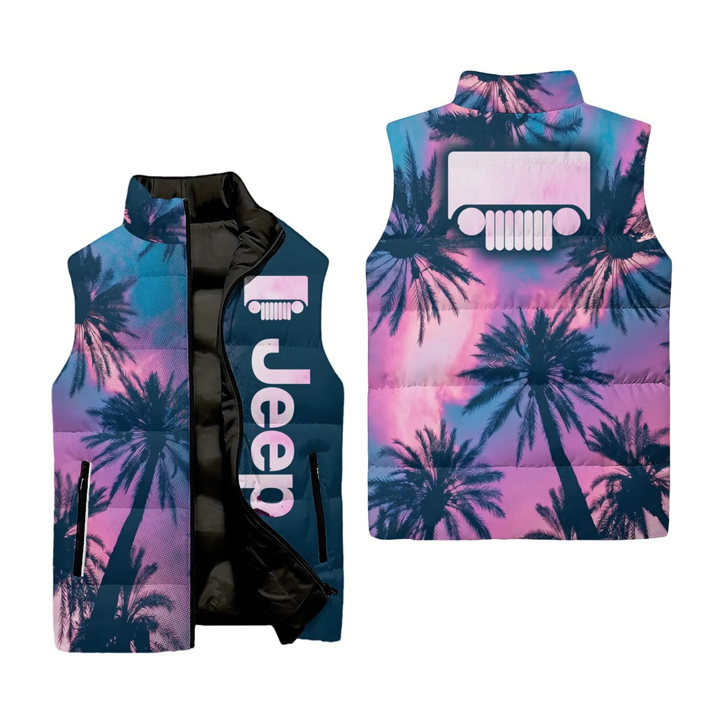 Jeep Sleeveless Puffer Jacket SHW030