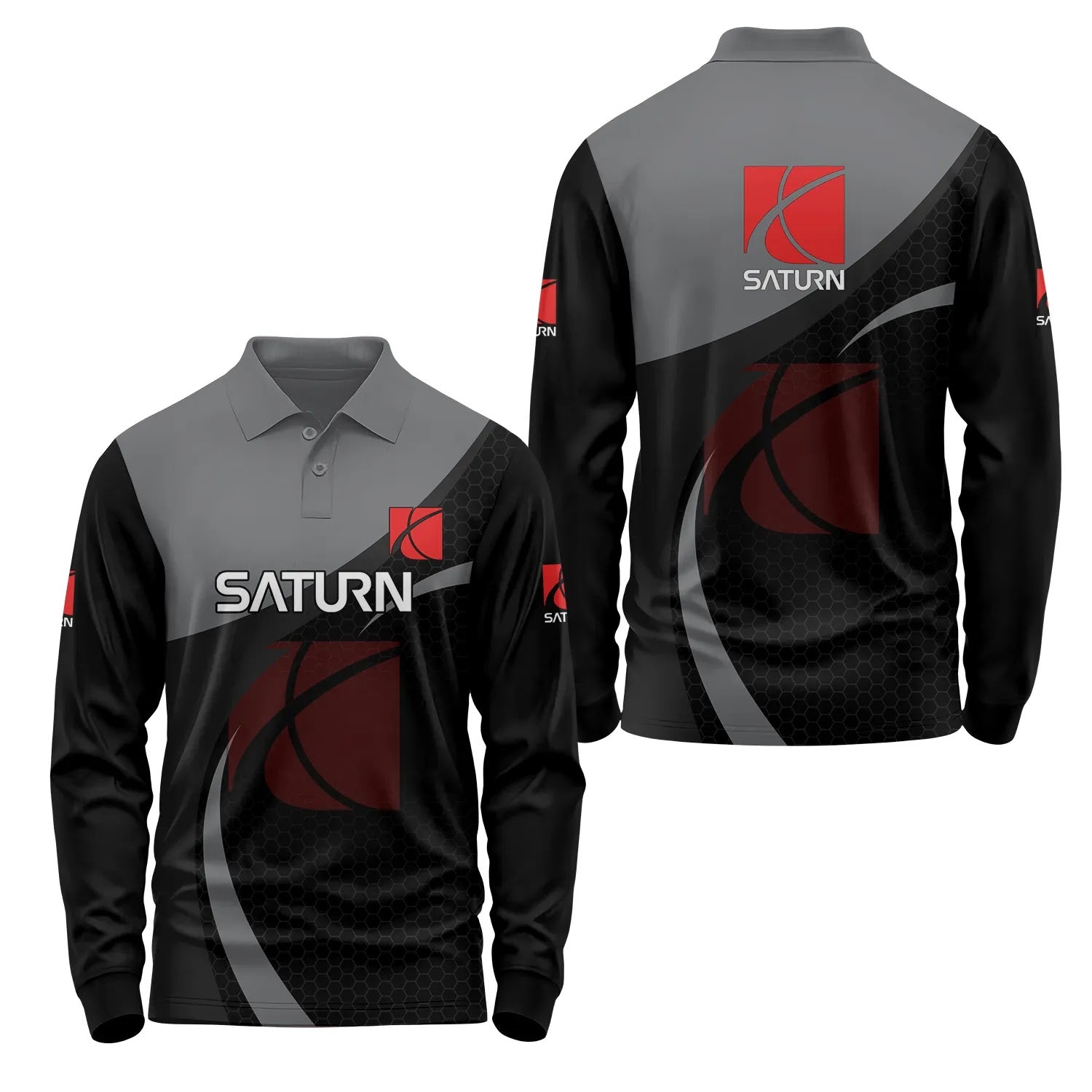 Saturn Long Sleeve Polo SC038