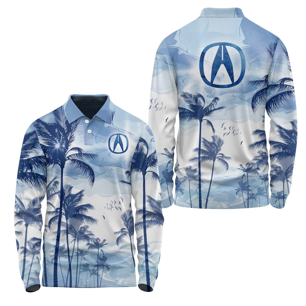 Acura Long Sleeve Polo SHW004