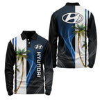 Hyundai Long Sleeve Polo SHW036