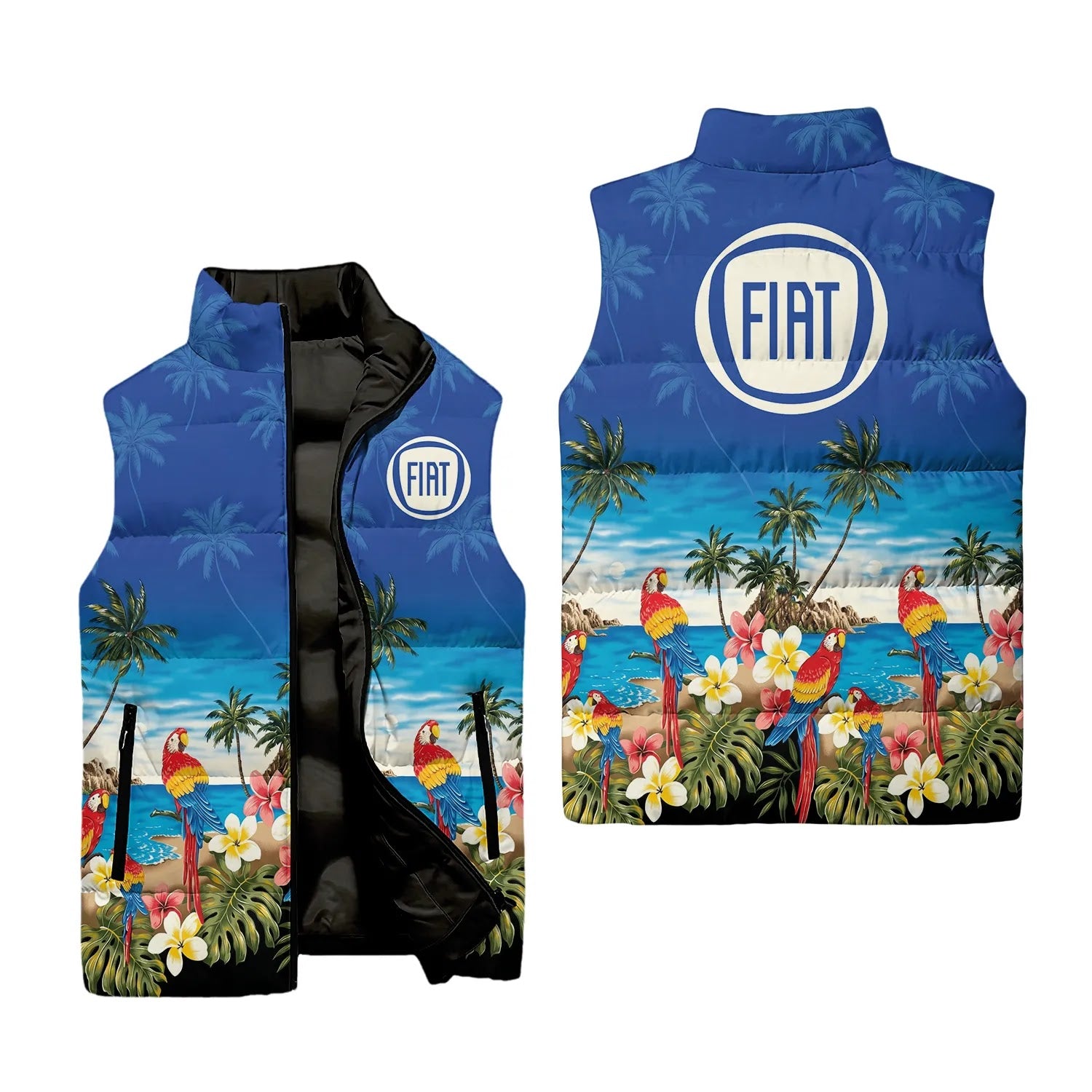 Fiat Sleeveless Puffer Jacket SHW005