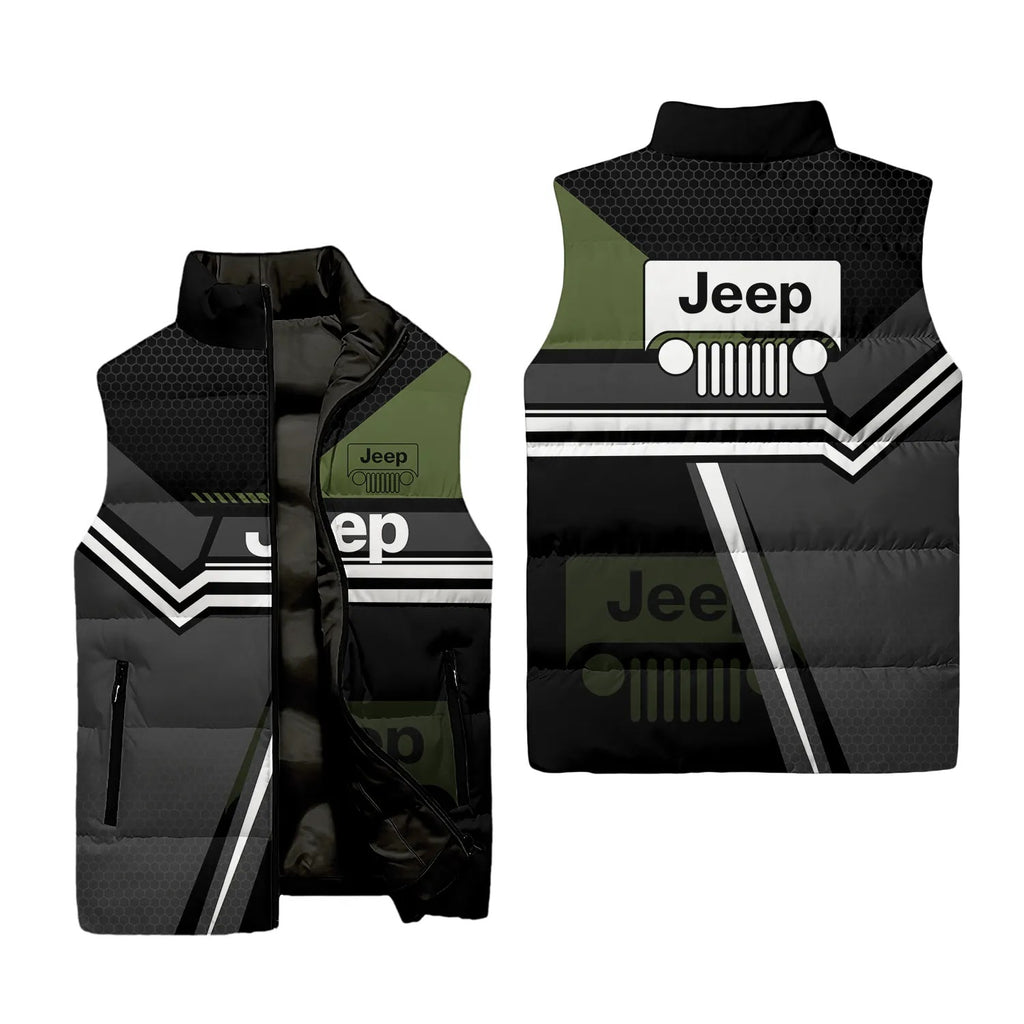 Jeep Sleeveless Puffer Jacket SC071