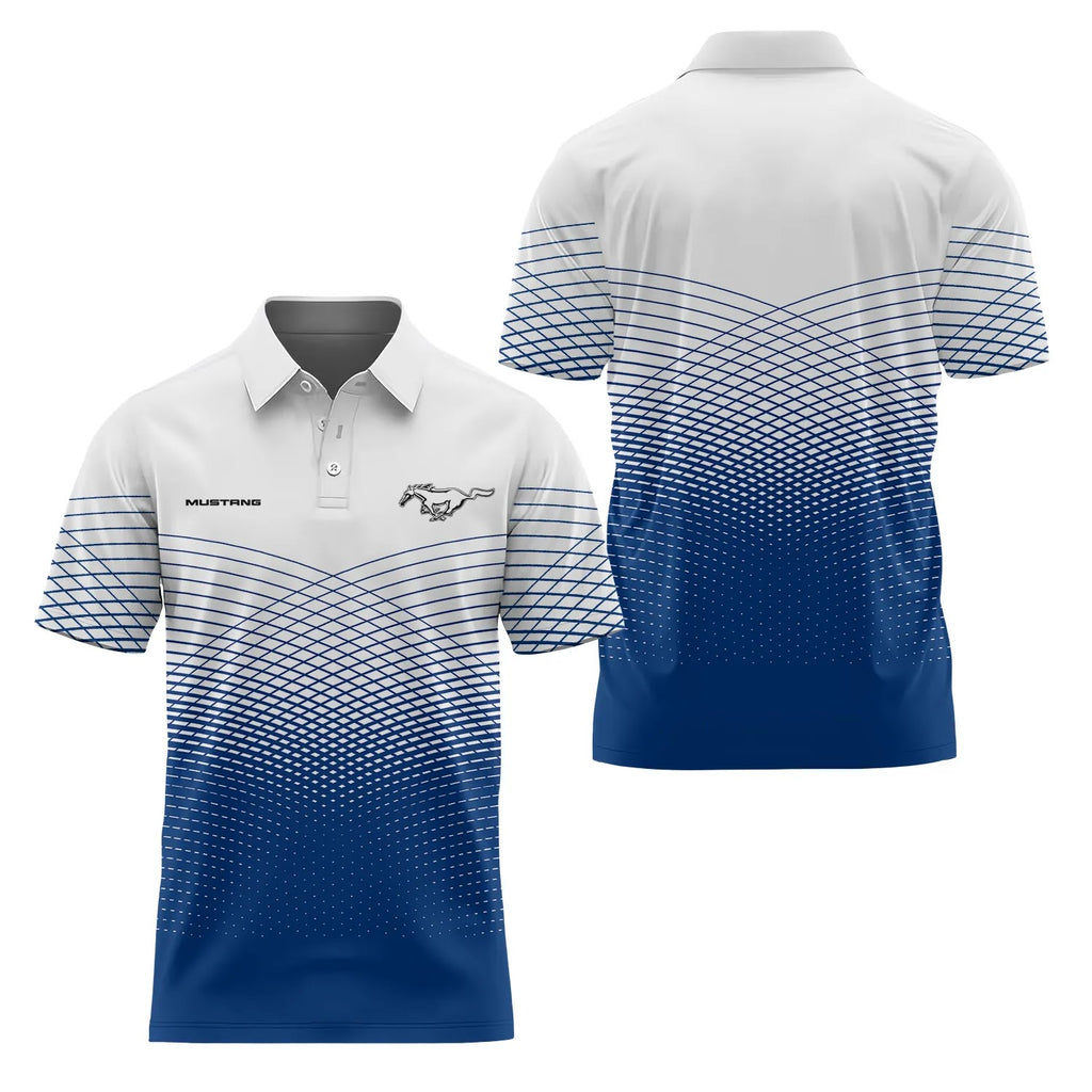 Ford Mustang Short Sleeve Polo SC109