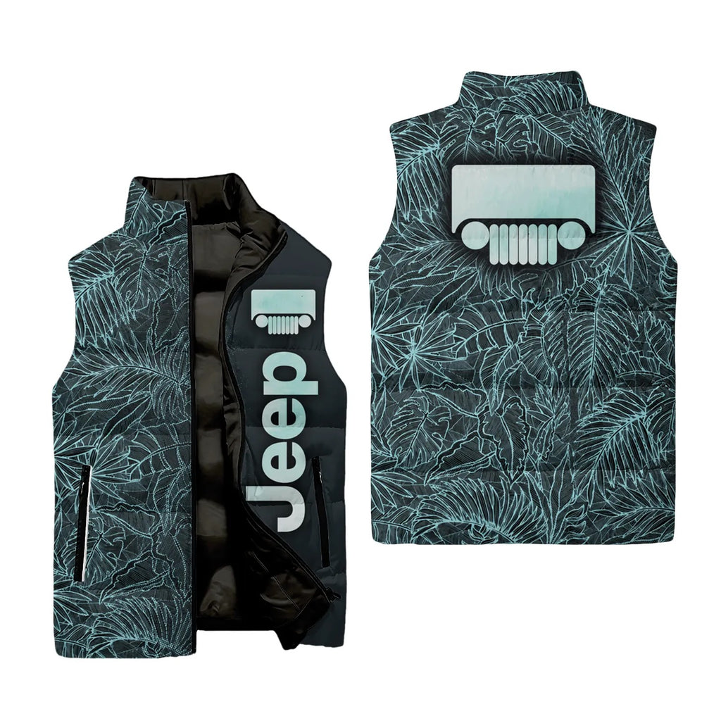 Jeep Sleeveless Puffer Jacket SHW008