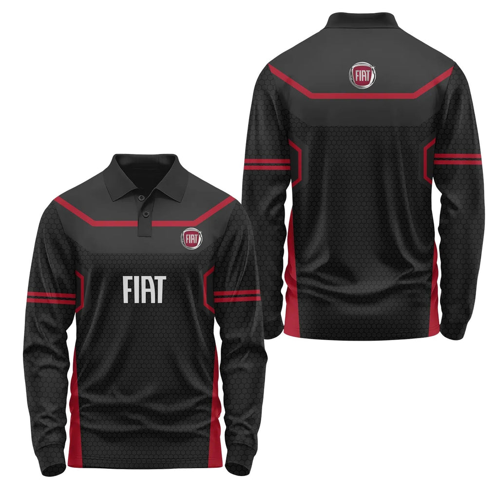 Fiat Long Sleeve Polo SC052
