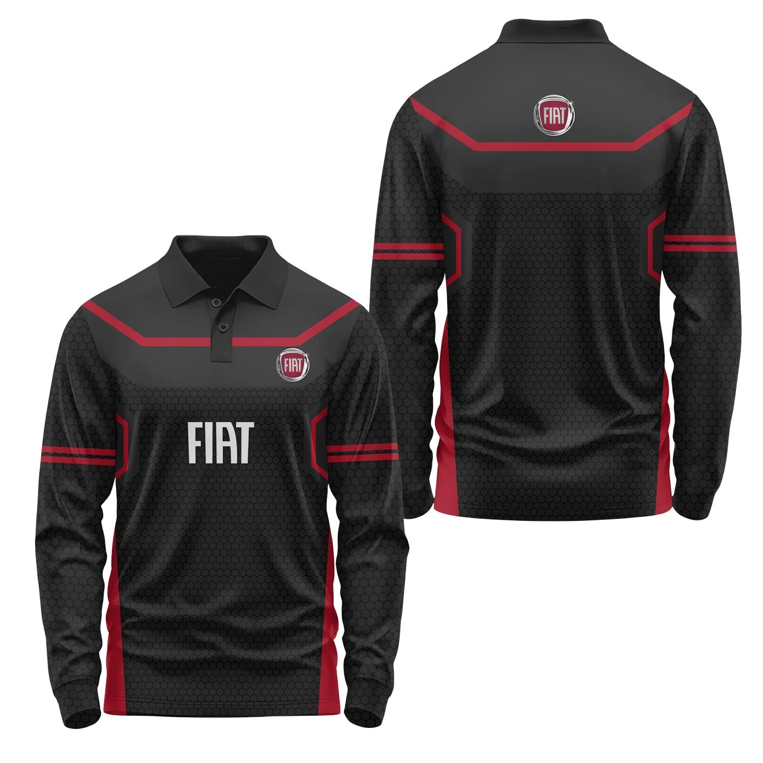 Fiat Long Sleeve Polo SC052