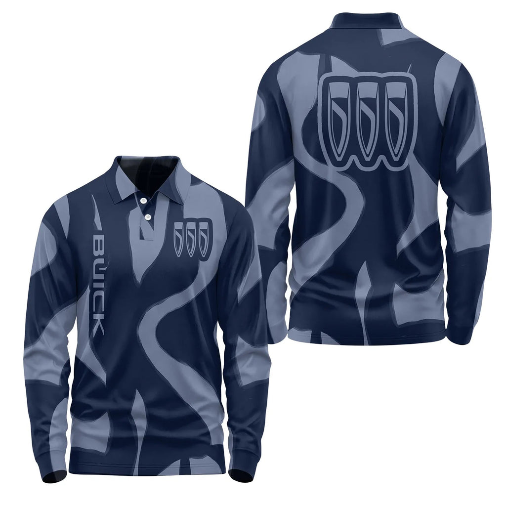 Buick Long Sleeve Polo SHW068