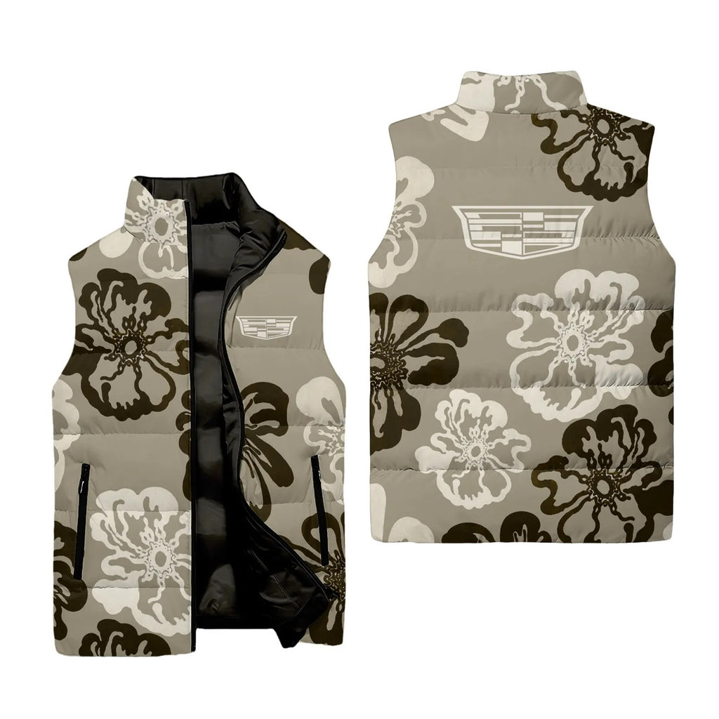 Cadillac Sleeveless Puffer Jacket SHW073